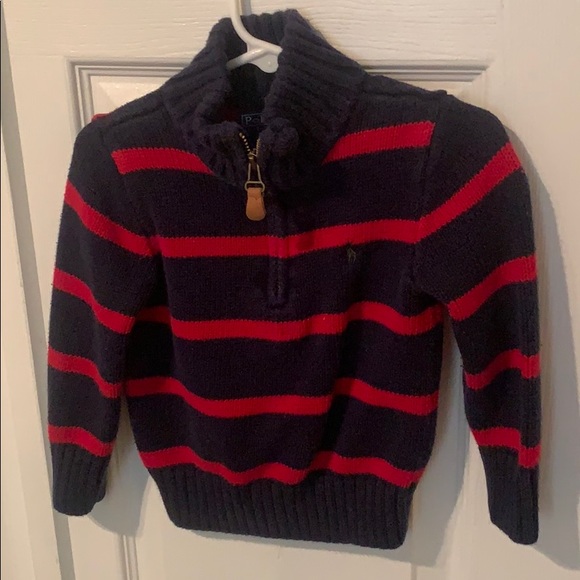 Polo quarter zip sweater - Picture 1 of 4